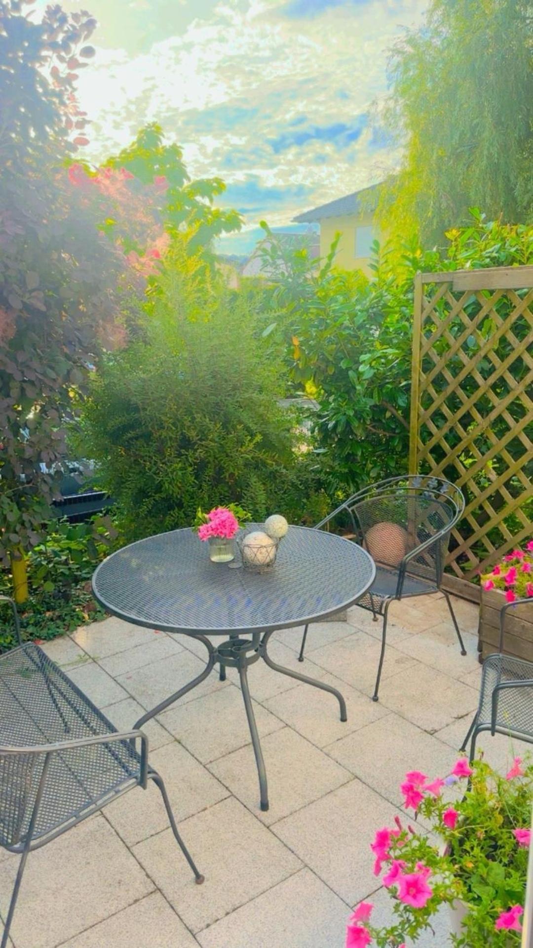 마르부르크 Idyllische Ferienoase Mit Traumhafter Terrasse 아파트 외부 사진